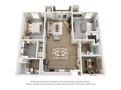 the outlook floor plan of 4 bedroom 2400 sq ft